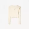 Tricou henley cu maneca lunga