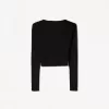 Tricou henley cu maneca lunga