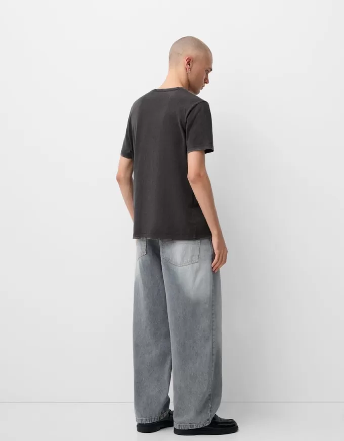 Tricou imprimat cu maneca scurta Tricou imprimat cu maneca scurta