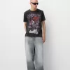Tricou imprimat cu maneca scurta Tricou imprimat cu maneca scurta
