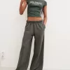 Tricou imprimat cu mânecă scurtă, cu aplecare Tricou imprimat cu mânecă scurtă, cu aplecare