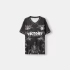 Tricou imprimat plasă cu mânecă scurtă Tricou imprimat plasă cu mânecă scurtă