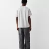 Tricou interlock cu mânecă scurtă, cu potrivire boxy Tricou interlock cu mânecă scurtă, cu potrivire boxy