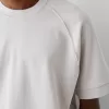 Tricou interlock cu mânecă scurtă, cu potrivire boxy Tricou interlock cu mânecă scurtă, cu potrivire boxy