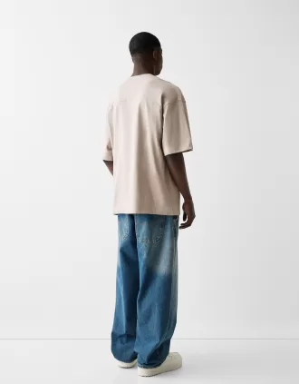 Tricou oversize cu maneca scurta