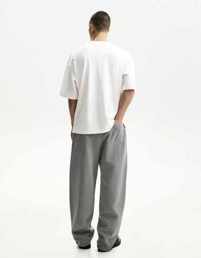 Tricou oversize cu maneca scurta Tricou oversize cu maneca scurta