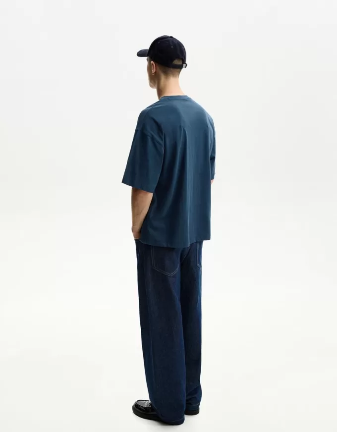 Tricou oversize cu maneca scurta Tricou oversize cu maneca scurta