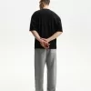 Tricou oversize cu maneca scurta Tricou oversize cu maneca scurta