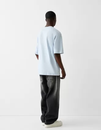 Tricou oversize cu maneca scurta