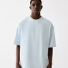Tricou oversize cu maneca scurta Tricou oversize cu maneca scurta