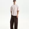 Tricou oversize cu maneca scurta Tricou oversize cu maneca scurta