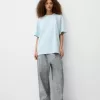 Tricou oversize cu maneca scurta Tricou oversize cu maneca scurta