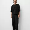 Tricou oversize cu maneca scurta Tricou oversize cu maneca scurta