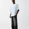 Tricou oversize cu maneca scurta Tricou oversize cu maneca scurta