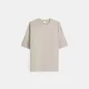 Tricou oversize cu maneca scurta Tricou oversize cu maneca scurta