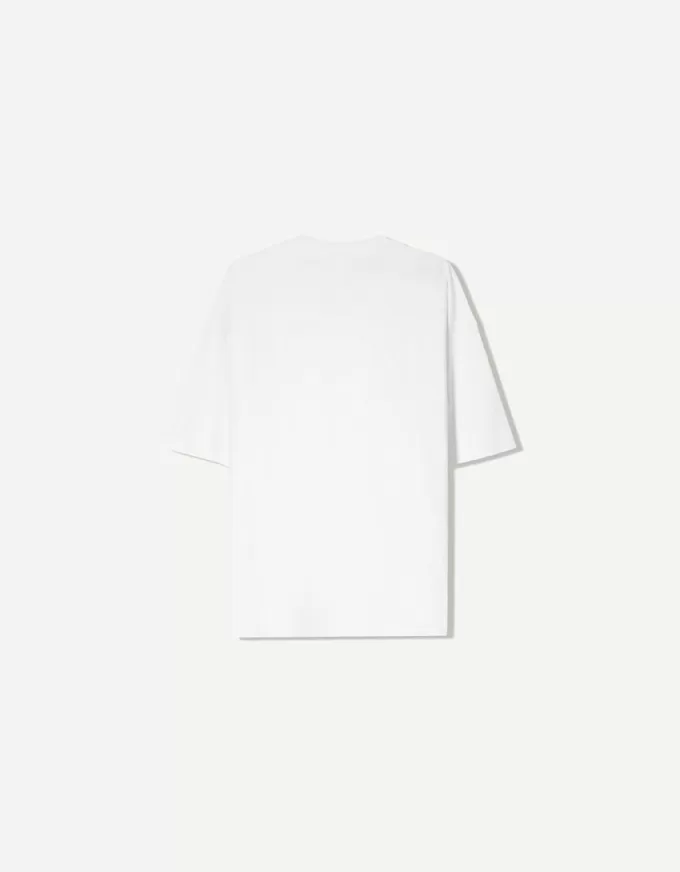 Tricou oversize cu maneca scurta Tricou oversize cu maneca scurta