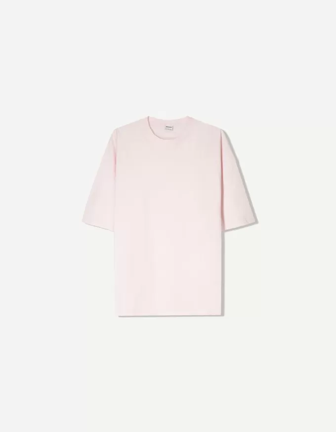 Tricou oversize cu maneca scurta Tricou oversize cu maneca scurta