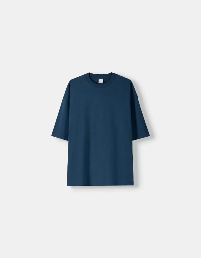 Tricou oversize cu maneca scurta Tricou oversize cu maneca scurta