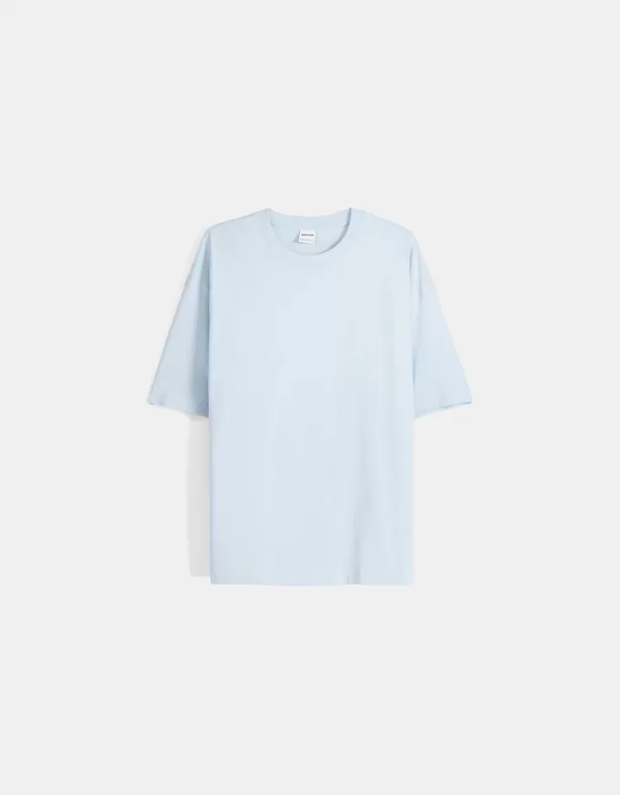 Tricou oversize cu maneca scurta Tricou oversize cu maneca scurta