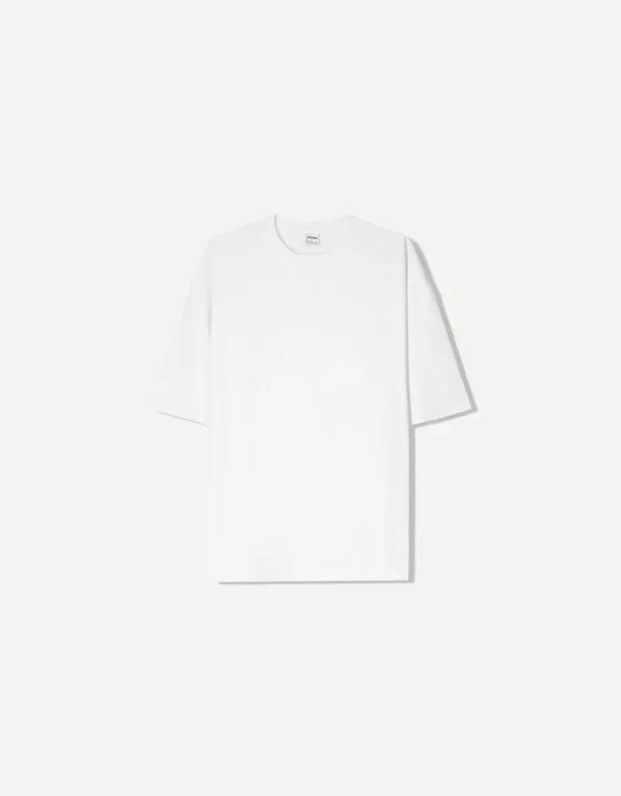 Tricou oversize cu maneca scurta Tricou oversize cu maneca scurta