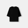 Tricou oversize cu maneca scurta Tricou oversize cu maneca scurta