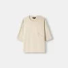 Tricou oversize cu maneca scurta Tricou oversize cu maneca scurta