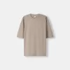 Tricou oversize cu maneca scurta Tricou oversize cu maneca scurta