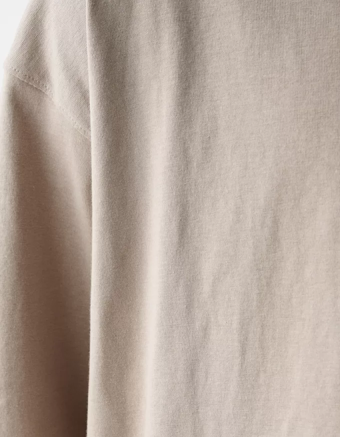 Tricou oversize cu maneca scurta Tricou oversize cu maneca scurta