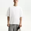 Tricou oversize cu maneca scurta Tricou oversize cu maneca scurta