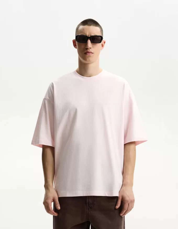 Tricou oversize cu maneca scurta Tricou oversize cu maneca scurta