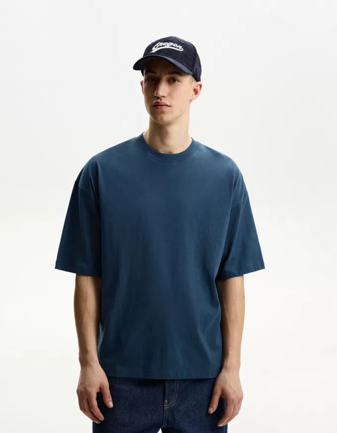 Tricou oversize cu maneca scurta Tricou oversize cu maneca scurta