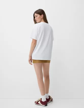 Tricou oversize cu maneca scurta Dua Lipa