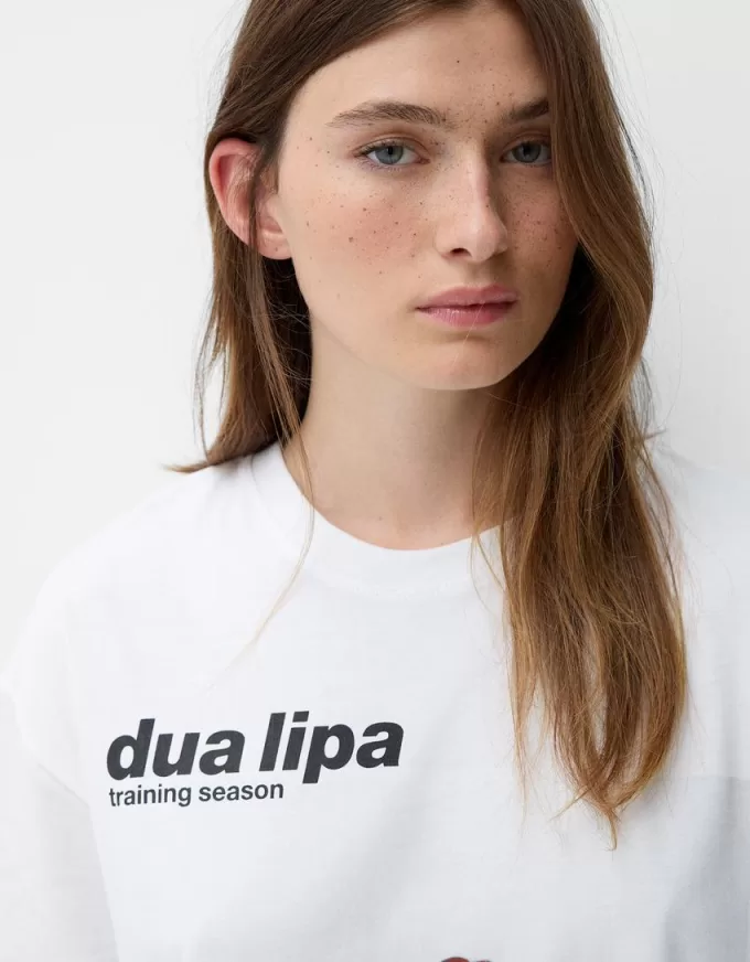Tricou oversize cu maneca scurta Dua Lipa Tricou oversize cu maneca scurta Dua Lipa