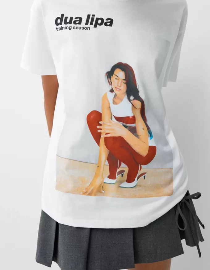 Tricou oversize cu maneca scurta Dua Lipa Tricou oversize cu maneca scurta Dua Lipa