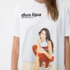 Tricou oversize cu maneca scurta Dua Lipa Tricou oversize cu maneca scurta Dua Lipa