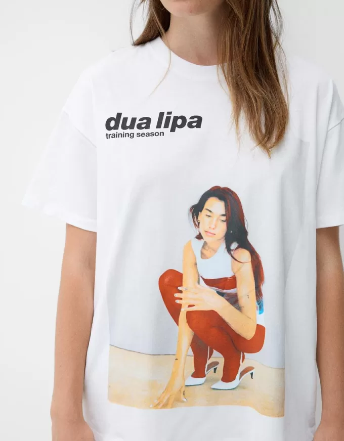 Tricou oversize cu maneca scurta Dua Lipa Tricou oversize cu maneca scurta Dua Lipa
