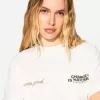 Tricou oversize imprimat cu maneca scurta Tricou oversize imprimat cu maneca scurta