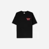 Tricou oversize imprimat cu maneca scurta Tricou oversize imprimat cu maneca scurta