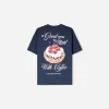 Tricou oversize imprimat cu maneca scurta Tricou oversize imprimat cu maneca scurta