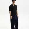 Tricou polo cu mânecă scurtă texturată