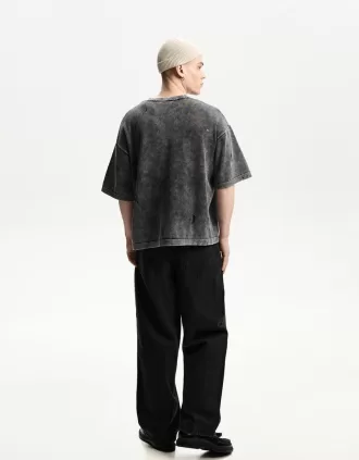 Tricou rupt cu maneca scurta