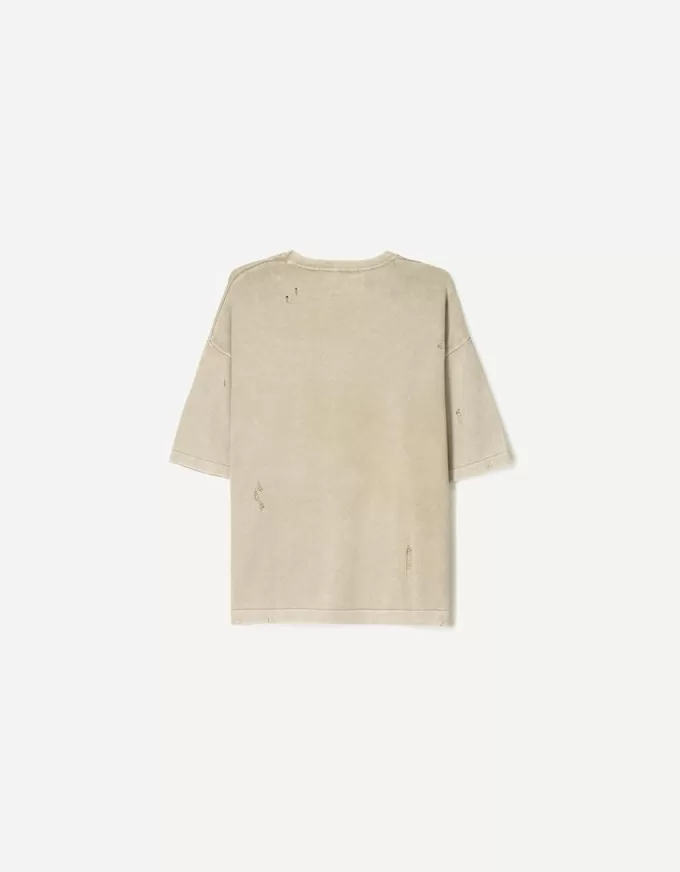 Tricou rupt cu maneca scurta Tricou rupt cu maneca scurta