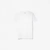 Tricou slim-fit cu maneca scurta, cu cusaturi