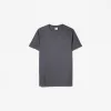 Tricou slim-fit cu maneca scurta, cu cusaturi