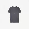 Tricou slim-fit cu maneca scurta, cu cusaturi
