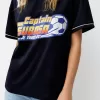 Tricou sportiv Captain Tsubasa cu maneca scurta