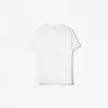 Tricou suflat cu mânecă scurtă brodat Tricou suflat cu mânecă scurtă brodat