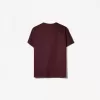 Tricou suflat cu mânecă scurtă brodat Tricou suflat cu mânecă scurtă brodat