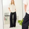 Tricou supradimensionat din bumbac cu mânecă scurtă