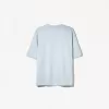 Tricou supradimensionat din bumbac cu mânecă scurtă Tricou supradimensionat din bumbac cu mânecă scurtă